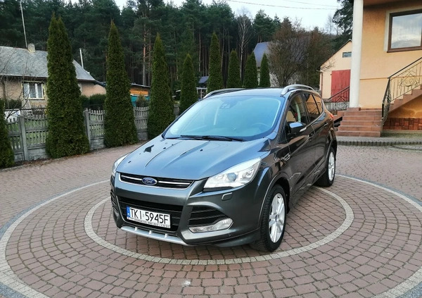 Ford Kuga cena 67900 przebieg: 145000, rok produkcji 2016 z Świebodzice małe 326